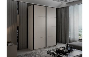 Шкаф-купе Прайм 1,2 м 2-х дверный ЛДСП Кашемир
