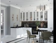 Модульная кухня угловая Тулиппа 1,8*3,4 Айленд