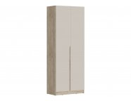 Шкаф 2-створчатый Лавена ШК-002  Дуб крафт серый/Кашемир
