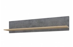Полка Киото СТЛ.339.10 дуб небраска/бетон тёмный