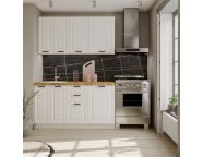Модульная кухня Прага 1,5м Белое дерево