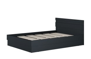 Кровать Хилтон 1,4м графит