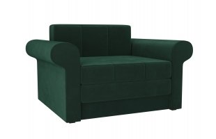 Кресло-кровать Берли Велюр Зеленый