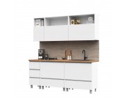 Готовая кухня Хелен 2,0м Белый шагрень
