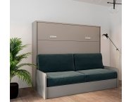 Шкаф-кровать Bora Sofa 36мм 140x200 Серый асфальт