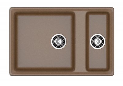 Мойка кухонная GRANFEST GF-LV-760K терракот