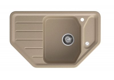 Мойка кухонная GRANFEST GF - C800E песочный