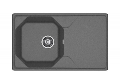 Мойка кухонная GRANFEST GF-U-840L графит