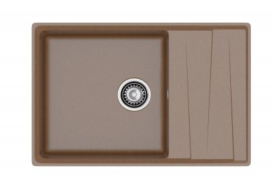 Мойка кухонная GRANFEST GF-LV-760L терракот