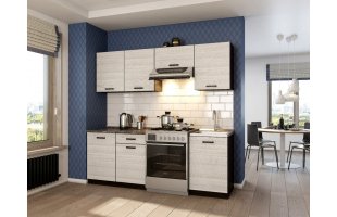Готовая кухня Мальва 2,1м Сосна лоредо (с газовкой)