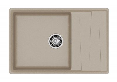 Мойка кухонная GRANFEST GF-LV-760L песочный