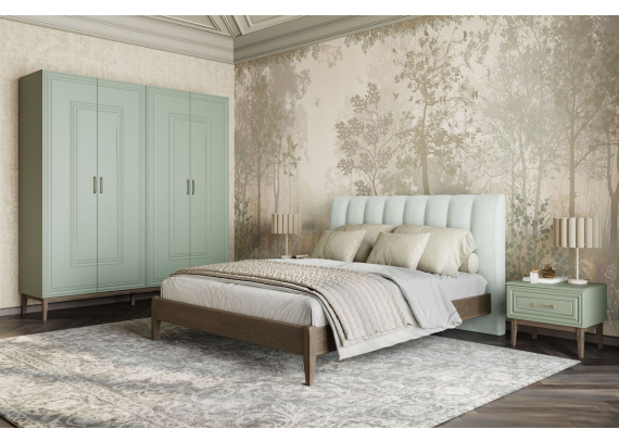 Спальный гарнитур Гориция Зеленый самшит