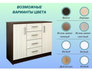 Комод К1000 2Д Венге/Лоредо