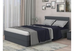 Кровать Хилтон 1,4м графит
