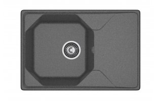 Мойка кухонная GRANFEST GF-U-740L графит