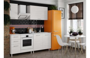 Готовая кухня Адель 2,0 Дуб крафт белый