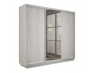 Шкаф-купе Экспресс-2 1800х2200х600 Ясень анкор светлый (ДСП/зеркало/ДСП)