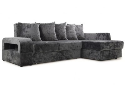 Угловой диван Марго 1 (28) УП серый