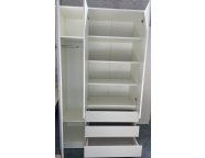 Шкаф 3-створчатый Мальм 1,2м Сонома