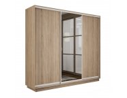 Шкаф-купе Экспресс-2 1800х2200х450 Сонома (ДСП/зеркало/ДСП)