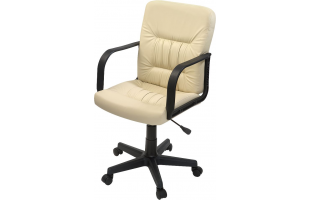 Офисное кресло Чери А подлокотник PL DO-122 (Кремовый)