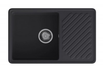 Мойка кухонная GRANFEST QUARZ GF-ZL-52 черный