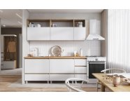 Готовая кухня Хелен 2,0м Дуб крафт золотой/Белый шагрень