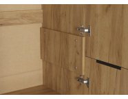 Шкаф 2-створчатый Робин ШК-001 Дуб крафт золотой