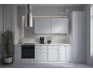 Модульная кухня Беверли Роял 3200 French Gray МДФ прямая