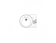 Мойка кухонная КромРус EC 445 RUS