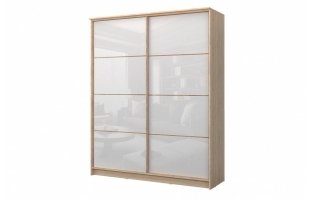 Шкаф-купе Байкал-2 СТЛ.268.12 дуб сонома/белый глянец