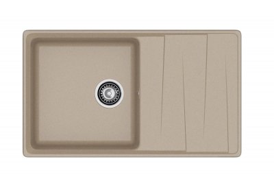 Мойка кухонная GRANFEST GF-LV-860L песочный