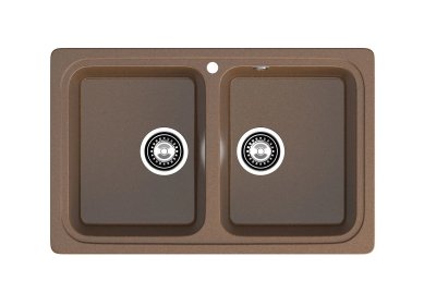Мойка кухонная GRANFEST GF - S780K терракот