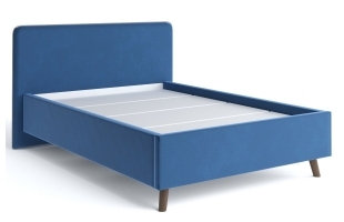 Кровать Ванесса 1,6м синий Столлайн