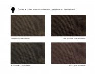 Диван прямой Лагуна Микровельвет Коричневый;Бежевый