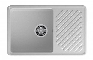 Мойка кухонная GRANFEST QUARZ GF-ZL-52 серый