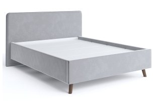 Кровать Ванесса 1,6м светло-серый Столлайн