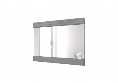 Зеркало Олимп с декоративными планками серый шифер/антрацит