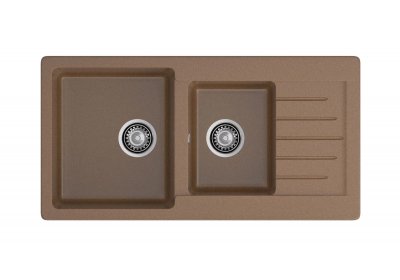 Мойка кухонная GRANFEST GF - P980KL терракот