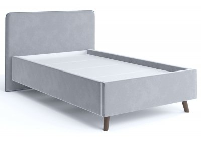 Кровать Ванесса 1,2м светло-серый Столлайн